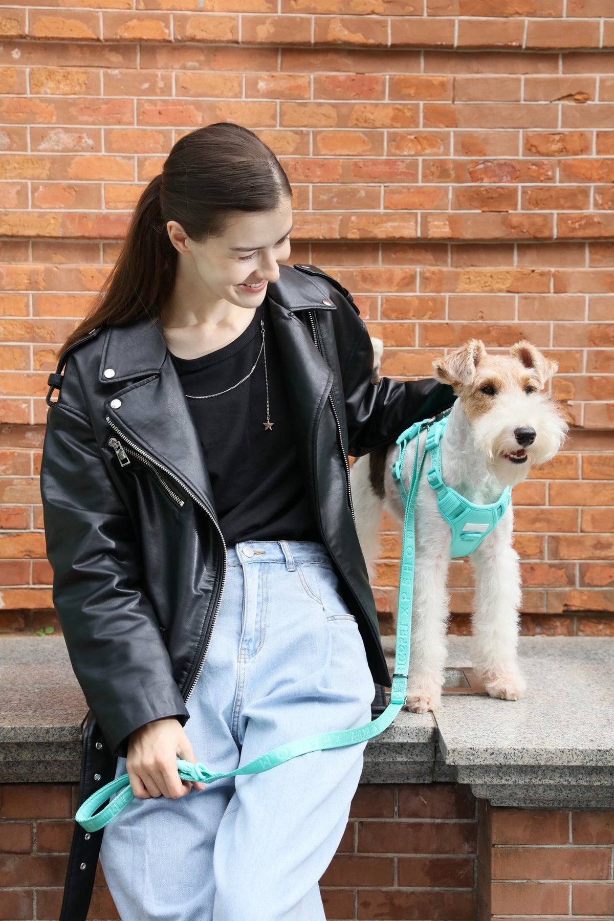 PADDED ACTIVE PET LEASH - APRICOT