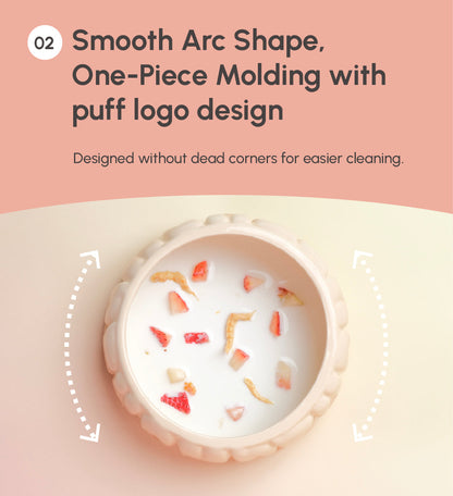 Puff Pet Bowl - Gradient Caramel