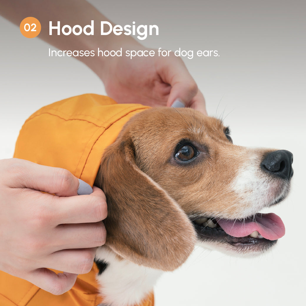 BOWERY RAINCOAT - ORANGE