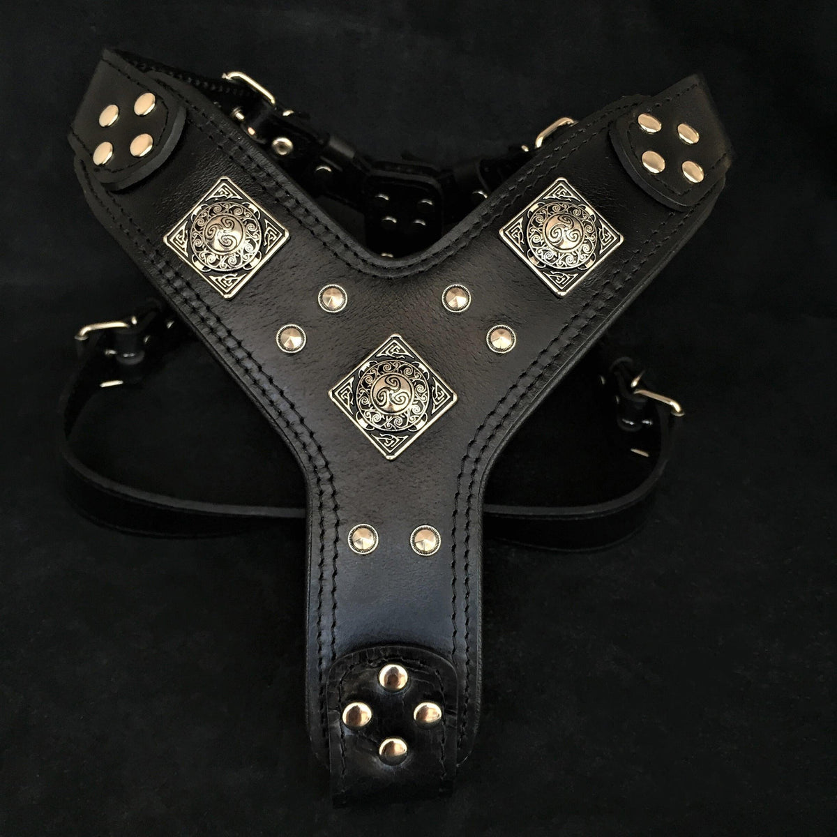 The "Eros" all Black Harness