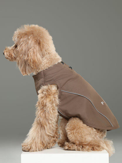CHILL VEST SHIRT - MOCHA